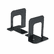 UNV54051 Economy Bookends, Standard, 4 3/4 x 5 1/4 x 5, Heavy Gauge Steel, Black By UNIVERSAL OFFICE PRODUCTS