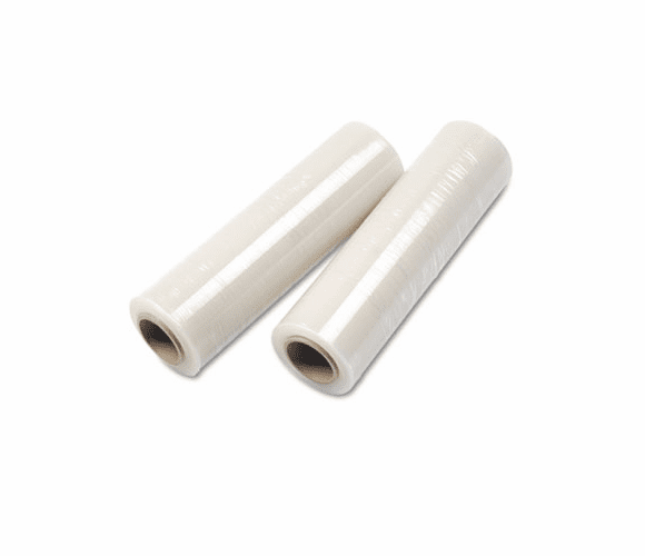 UNV62018 Handwrap Stretch Film, 18" x 2000' Roll, 15 mic (60 Gauge), 4 Rolls/Carton By UNIVERSAL OFFICE PRODUCTS