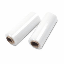 UNV62114 Handwrap Stretch Film, 14w x 1500' Roll, 20 mic (80 Gauge), 4 Rolls/Carton By UNIVERSAL OFFICE PRODUCTS