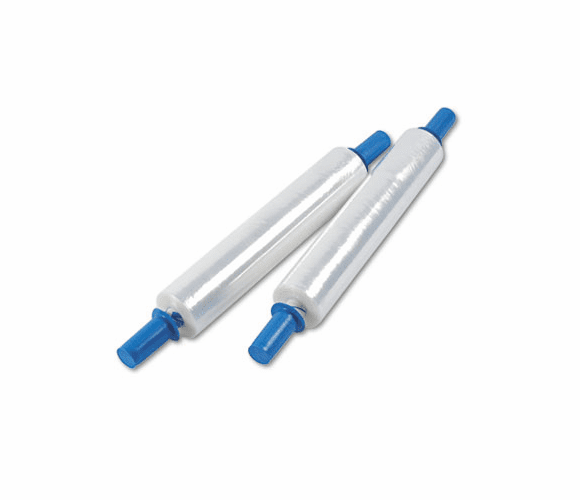 UNV62122 Stretch Film w/Cushioned Handles, 20" x 1000', 20 Mic (80 Gauge), 4 Rolls/Carton By UNIVERSAL OFFICE PRODUCTS