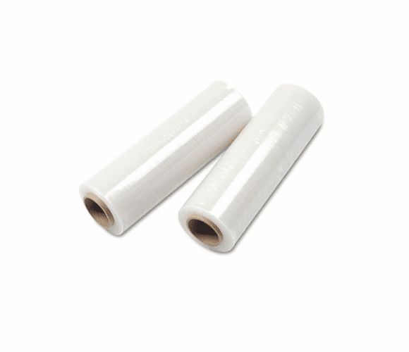 UNV62126 Handwrap Stretch Film, 16" x 2000' Roll, 15 mic (60 Gauge), 4 Rolls/Carton By UNIVERSAL OFFICE PRODUCTS