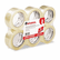UNV63500 Box Sealing Tape, 2" x 110 yards, 3" Core, Clear, 6/Box By UNIVERSAL OFFICE PRODUCTS