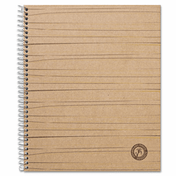 UNV66208 Sugarcane Based Notebook, College Rule, 11 x 8-1/2, White, 100 Sheets/Pad By UNIVERSAL OFFICE PRODUCTS