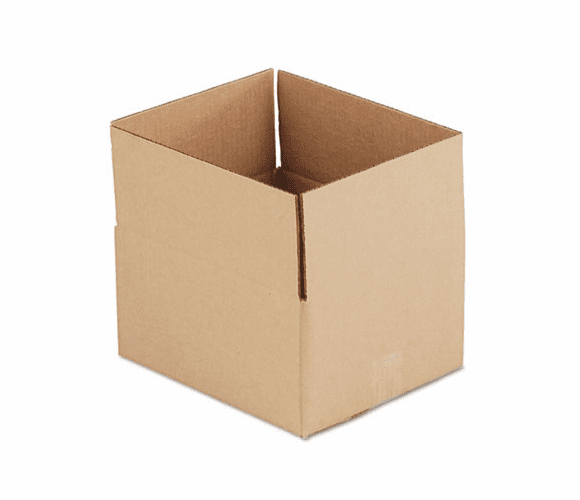 UNV670999 Corrugated Kraft Fixed-Depth Shipping Carton, 10w x 12l x 6h, Brown, 25/Bundle By UNIVERSAL OFFICE PRODUCTS