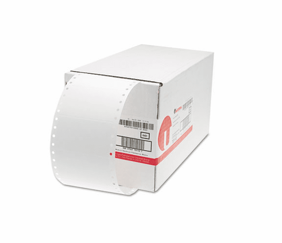 UNV70110 Dot Matrix Printer Labels, 1 Across, 1-15/16 x 3-1/2, White, 5000/Box By UNIVERSAL OFFICE PRODUCTS