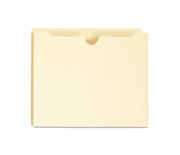 UNV73500 Manila File Jackets with Reinforced Tabs, One Inch Expansion, Letter By UNIVERSAL OFFICE PRODUCTS