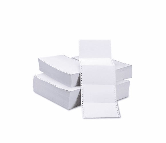 UNV74146 Continuous Postcards, 4 x 6, 4,000/Carton By UNIVERSAL OFFICE PRODUCTS