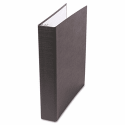 UNV90302 PVC Free D-Ring Binder, Heavy Paper/Index Stock, 2" Capacity, Black By UNIVERSAL OFFICE PRODUCTS