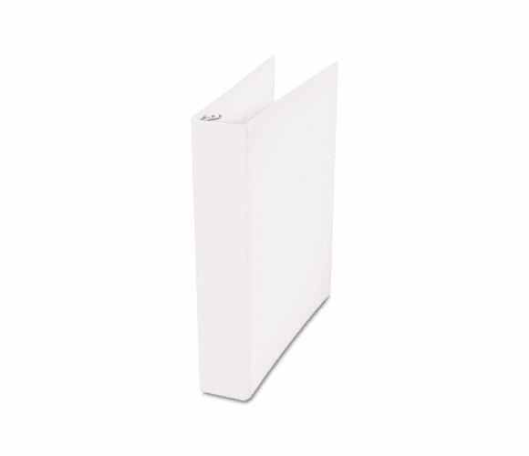 UNV90402 PVC Free D-Ring Binder, Heavy Paper/Index Stock, 2" Capacity, White By UNIVERSAL OFFICE PRODUCTS