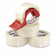UNV91004 Carton Sealing Tape w/Dispenser, 2" x 60 yards, 3" Core, Clear, 4/Box By UNIVERSAL OFFICE PRODUCTS