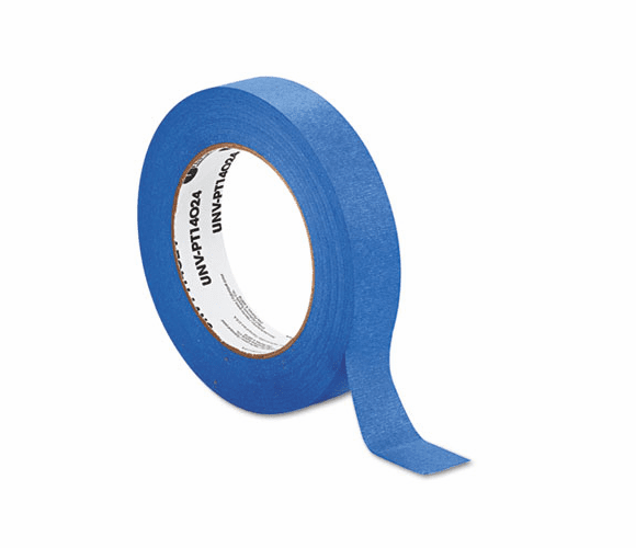 UNVPT14024 Premium Blue Masking Tape, 1" x 60 yard Roll, Blue By UNIVERSAL OFFICE PRODUCTS