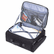 USLB644 Rolling Laptop Case/Overnighter, Ballistic Poly, 16-1/2 x 6.5 x 13, Black By UNITED STATES LUGGAGE