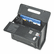 USLD9784 Rolling Catalog/Computer Case, Leather, Black By UNITED STATES LUGGAGE