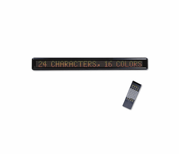 USS3527 LED Electronic Moving Message Sign, 39-1/2 x 1-7/8 x 4-1/2 By U. S. STAMP & SIGN