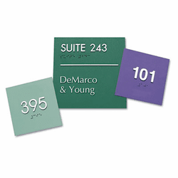 USS5472 Custom Signs, Assorted, 2 x 8 x 1/8 By U. S. STAMP & SIGN