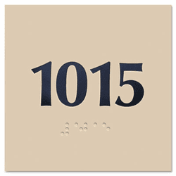 USS5473 Custom Signs, Assorted, 4 x 4 x 1/8 By U. S. STAMP & SIGN