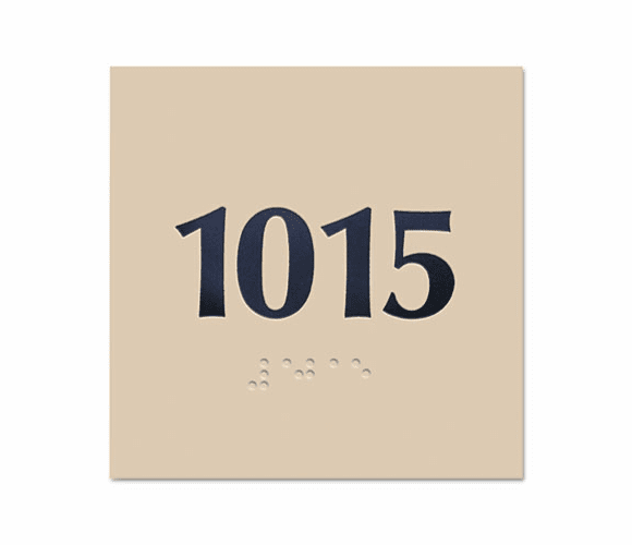 USS5473 Custom Signs, Assorted, 4 x 4 x 1/8 By U. S. STAMP & SIGN