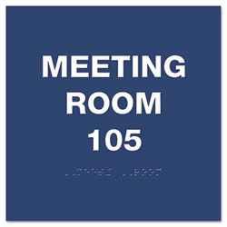 USS5475 Custom Signs, Assorted, 6 x 6 x 1/8 By U. S. STAMP & SIGN