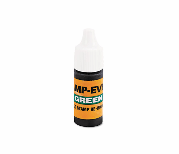 USSIG64 Refill Ink for Clik! and Universal Stamps, 7ml-Bottle, Green By U. S. STAMP & SIGN
