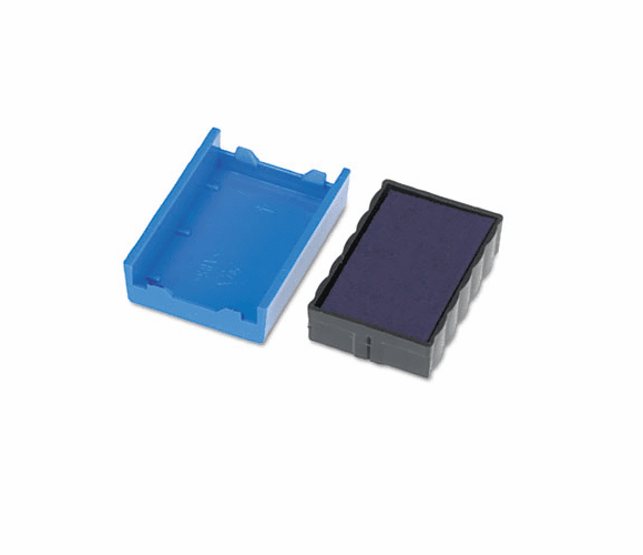 USSP4850BL Trodat T4850 Dater Replacement Pad, 3/16 x 1, Blue By U. S. STAMP & SIGN