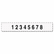 USST5558 Professional Numberer, Self-Inking, Type Size 2, Eight Digits, Black By U. S. STAMP & SIGN