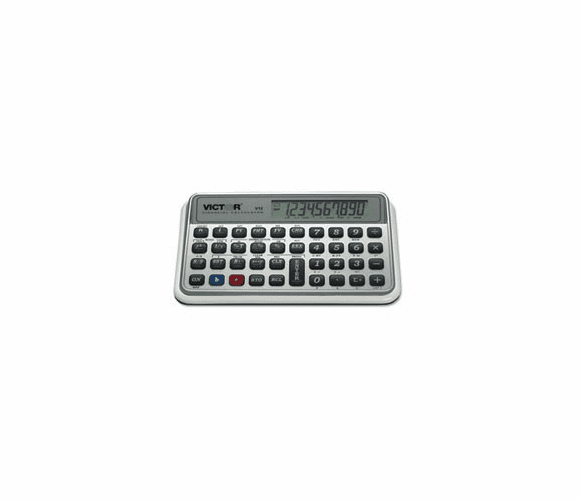 V12 Financial Calculator, 10-Digit LCD VCTV12 By Victor