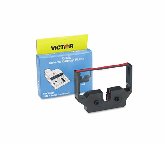 VCT7011 7011 Ribbon, Black/Red By VICTOR TECHNOLOGIES