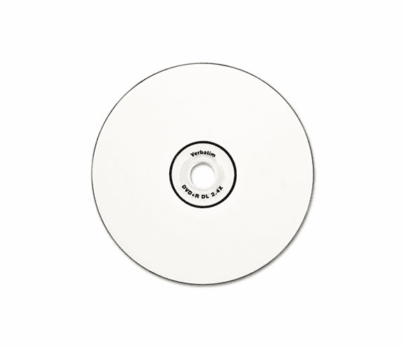 VER95123 Datalife Plus Dual-Layer DVD+R Discs, 8.5GB, 2x, Spindle, White, 20/Pack By VERBATIM CORPORATION