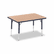 VIR482436084 4000 Series Rectangular Activity Table, 36w x 24d x 30h, Medium Oak By VIRCO, INC.