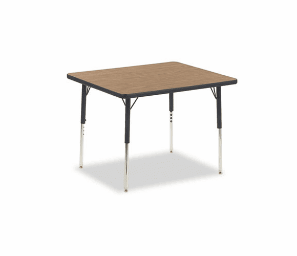 VIR483036084 4000 Series Rectangular Activity Table, 30w x 36d x 30h, Medium Oak By VIRCO, INC.
