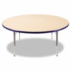 VIR4L48R38551 Primary Collection Round Activity Table, 48 dia. x 25h, Fusion Maple By VIRCO, INC.