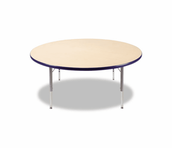 VIR4L48R38551 Primary Collection Round Activity Table, 48 dia. x 25h, Fusion Maple By VIRCO, INC.