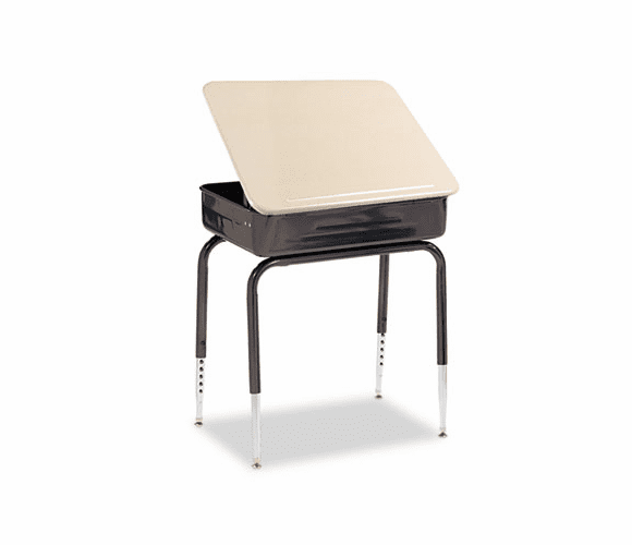VIR751M96 Lift-Lid Student Desk, 24w x 18d, Sandstone, 2/Carton By VIRCO, INC.
