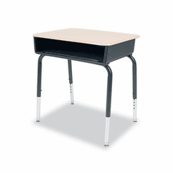 VIR785M96 Open Front Student Desk, 24w x 18d, Sandstone Top, 2/Carton By VIRCO, INC.