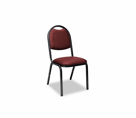 VIR8917ERED201 Fabric Upholstered Stacking Chair, 18 x 22 x 35-1/2h, Sedona Ruby, 4/Carton By VIRCO, INC.