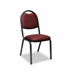 VIR8917ERED201 Fabric Upholstered Stacking Chair, 18 x 22 x 35-1/2h, Sedona Ruby, 4/Carton By VIRCO, INC.
