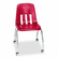 VIR905070 Standard Teacher's Chair, 18-5/8 x 21 x 30, Red, 2/Carton By VIRCO, INC.