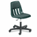 VIR9260PGC75 Height-Adjustable Padded Teacher's Chair, 25w x 28-1/4 to 33-3/8h, Forest Green By VIRCO, INC.