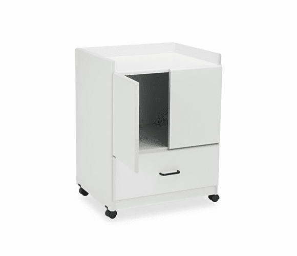 VRTFC830GY Mobile Deluxe Coffee Bar, 23w x 19d x 30-3/4h, Gray By VERTIFLEX PRODUCTS