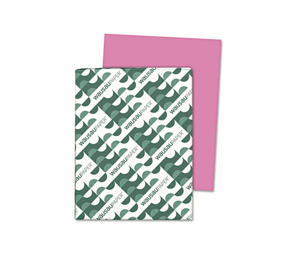 WAU21951 Astrobrights Colored Card Stock, 65 lbs, 8-1/2 x 11, Outrageous Orchid, 250 Shts By WAUSAU PAPERS