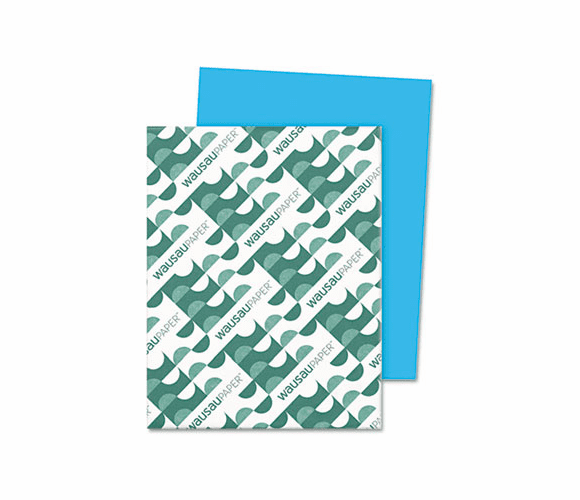 WAU22523 Astrobrights Colored Paper, 24lb, 11 x 17, Lunar Blue, 500 Sheets/Ream By WAUSAU PAPERS