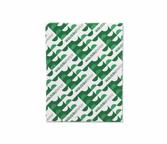 WAU32518 Exact Eco 100 Paper, 92 Brightness, 20lb, 8-1/2 x 11, White, 500 Sheets/Ream By WAUSAU PAPERS