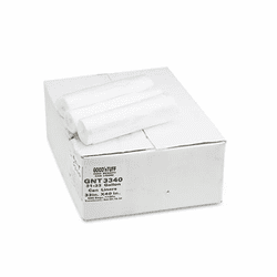 WBIGNT3340 High Density Waste Can Liners, 31-33 gal, 9 mic, 33 x 39, Natural, 500/Carton By WEBSTER INDUSTRIES