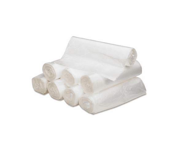 WBIWHD4316 High Density Can Liners, 56 gal, 16 mic, 43 x 48, Natural, 200/Carton By WEBSTER INDUSTRIES