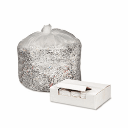 WBIWHD4812 High Density Can Liners, 40-45gal, 12 mic, 40 x 48, Natural, 250/Carton By WEBSTER INDUSTRIES