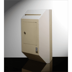 WDB-110-CR Inter-Office (Corner) Wall-Mount Locking, Payment Drop Box By Protex Safe Company