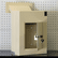 WDC-160 Wall Drop Box with Adjustable Chute By Protex Safe Company