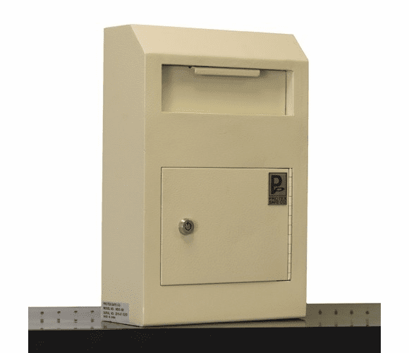 WDS-150 Wall-Mount Locking, Payment Drop Box By Protex Safe Company