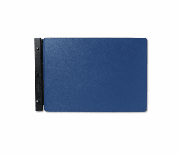 WLJ22665N Raven Vinyl-Guarded Post Binder, 11 x 17, 8-1/4 Center, Light Blue By WILSON JONES CO.