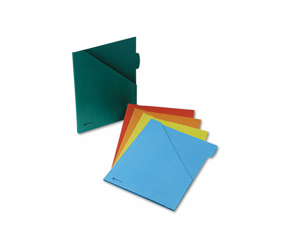 WLJ28800 Jacket with 1/2 Inch Expansion, Letter, Blue/Green/Olive/Red/Terra Cotta, 5/Pack By WILSON JONES CO.